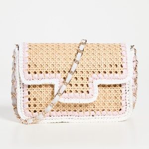 Caterina Bertini Woven Shoulder Bag